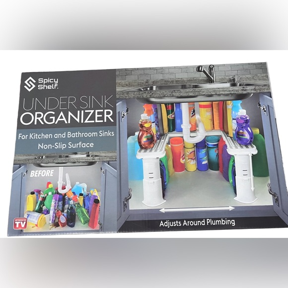 Spicy Shelf Brand Under the Sink Organizer NIB - Picture 1 of 6